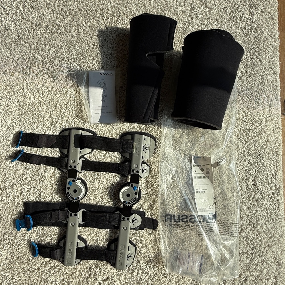 Brand OSSUR Rebound Post Op Knee Full Universal XL